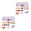 2Pcs Embroidery Starter Kit Bamboo Frame with Assorted Thread Colors 10