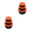 6Pcs Red Plastic Fishing Live Bait Box Worm Storage Container Portable 7