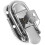 5Pcs Iron Toggle Latch Hasp Silver Suitcase Lock Buckle for Gift Boxes 3