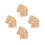 4Sets 3D Hout Kinderen Gouden Bouwmodel Architectuur 4