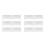 12Pcs Durable Transparent Sandblast Lens Cover Quick Replacement Film 8