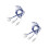 2Pcs Lightweight Blue Fencing Epee Wires Durable PVC Copper Cables 9