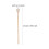 4St Marimba Hamer Maple Drumsticks Wit Voor Percussie Instrumenten 11
