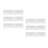 12Pcs Durable Transparent Sandblast Lens Cover Quick Replacement Film 9
