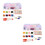 2Pcs Embroidery Starter Kit Bamboo Frame with Assorted Thread Colors 6