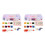 2Pcs Embroidery Starter Kit Bamboo Frame with Assorted Thread Colors 4