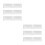 12Pcs Durable Transparent Sandblast Lens Cover Quick Replacement Film 5