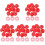 500Pcs Red Plastic Fire Alarm Covers Replaceable Detector Caps 4