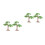 4St Model Scenery Plastic Groen Voor Miniatuur Landschap 5