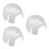 3St Ergonomische Witte ABS Helm Liners Voor Baseball Cap Veiligheid 7