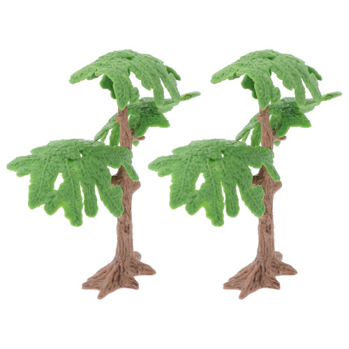 4St Model Scenery Plastic Groen Voor Miniatuur Landschap 1