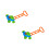 2Sets Bubbel Maker ABS Kids Bubbelblazer Cartoon Kar Speelgoed 7