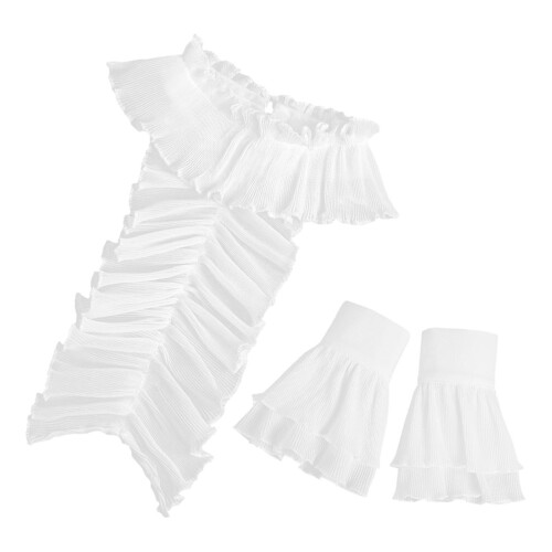 4Sets Nepkraag En Wrist Manchetten Set Vintage Dames 1