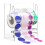 3St Verstelbare Acryl Stickerhouder Voor , Desktop Organizer 1