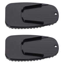 8St Motorbike Zijstandaard Pad ABS Zwart Shockproof Antislip