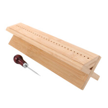 1Set Boekbinden Cradle Met Punch Tool Voor Hobby En Kantoor