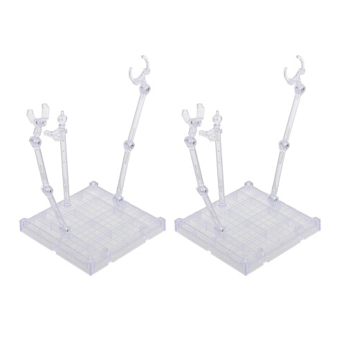 4St Transparante Doll Display Rack, Plastic Stand Voor Action Figures 1