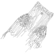 3St Rhinestone Schouderketting Met Kwastje Elegant Dames