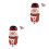 2St Handgeschilderde Sneeuwpop Nesting Dolls Kleurrijk Decor 9