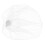 5St Wit Mesh Bruidssluier Met Haarklem Vrouwen Bruiloft 3
