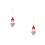 2St Multi Wollen Opossum Auto Hanger Voor Spiegel En 5