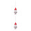 2St Multi Wollen Opossum Auto Hanger Voor Spiegel En 8