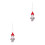 2St Multi Wollen Opossum Auto Hanger Voor Spiegel En 7