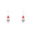 2St Multi Wollen Opossum Auto Hanger Voor Spiegel En 4