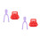 4Pcs Children Winter Maker Clip Mold with Comfortable Grip 6