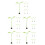 25St Universele Groene Spruit Auto Ornament Voor Dashboard 6
