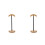 2St Desktop Headset Standaard Van Khaki Hout, Compact En Krasvrij 5