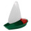 2St Plastic Mini Zeilboot Speelgoed Kinderen Waterpret En Leren 1