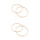 4St Duurzame Bamboe Dromenvanger Frames Lichtgeel Voor Creatief DIY 8