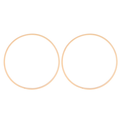 4St Duurzame Bamboe Dromenvanger Frames Lichtgeel Voor Creatief DIY 2