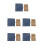 5Sets Samenaufbewahrung Binder Organizer PU-Leder Himmelsblau 6