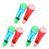 6St Kinder Karaoke Microfoons Plastic Microfoon Voor Feest Gebruik 4
