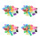 4St Set Multi Color Modelleer Voor Creatief Knutselen Kids 5