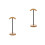 2St Desktop Headset Standaard Van Khaki Hout, Compact En Krasvrij 6