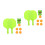 2Sets Oefen Set Tafeltennis Kinder Trainer PP Hangend 9