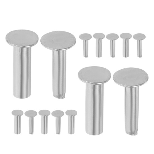14Pairs Stainless Steel Handle Fasteners for