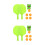 2Sets Oefen Set Tafeltennis Kinder Trainer PP Hangend 4