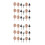 232Pcs Miniature Trees for DIY Model Railway Assorted Plastic Scenery 4