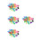 4St Set Multi Color Modelleer Voor Creatief Knutselen Kids 7