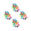 4St Set Multi Color Modelleer Voor Creatief Knutselen Kids 4