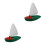 2St Plastic Mini Zeilboot Speelgoed Kinderen Waterpret En Leren 4