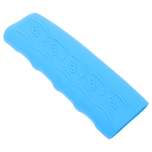 4Pièces Housses À Main Silicone Bleu Ciel Antidérapant Auto