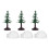 12Pcs Plastic Mini Igloo and Artificial Christmas Tree Set 2