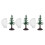 12Pcs Plastic Mini Igloo and Artificial Christmas Tree Set 3