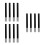 12Pièces Porte-Crayons Multifonction Noir, Outil De Et 3