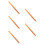 5Pcs Multipurpose Wooden Hammer Handles Sturdy Grip Replacement Tools 7
